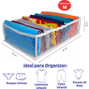 Colmeia Organizadora divisórias Branco "PP - P - M - G " - PROMOÇÃO - Organizador de Guarda Roupas - Comprei Organizei!