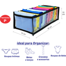 Colmeia Organizadora divisórias Branco "PP - P - M - G " - PROMOÇÃO - Organizador de Guarda Roupas - Comprei Organizei!