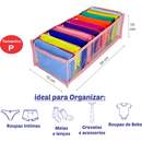 Colmeia Organizadora divisórias Branco "PP - P - M - G " - PROMOÇÃO - Organizador de Guarda Roupas - Comprei Organizei!