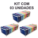 Colmeia Organizadora divisórias Branco "PP - P - M - G " - PROMOÇÃO - Organizador de Guarda Roupas - Comprei Organizei!