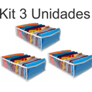Colmeia Organizadora divisórias Branco "PP - P - M - G " - PROMOÇÃO - Organizador de Guarda Roupas - Comprei Organizei!