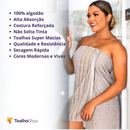Jogo de Toalhas 5 Peças - 2 Banho + 2 Rosto Dubai + 1 Tapete c/ Antiderrapante 100% Algodão