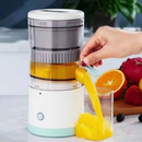 Espremedor Elétrico Laranja Limão Frutas Fazer Sucos Recarregável Usb Cozinha