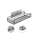 1/2/3/4/7 PEÇAS Prateleiras Suporte Com Alto Adesivos Para Parede Banheiro Cozinha Lavanderia