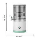 Espremedor Elétrico Laranja Limão Frutas Fazer Sucos Recarregável Usb Cozinha