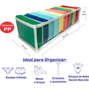 Colmeia Organizadora divisórias Branco "PP - P - M - G " - PROMOÇÃO - Organizador de Guarda Roupas - Comprei Organizei!