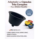 Adaptador - Capsulas Três Corações Para Maquina Dolce gusto