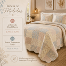 Colcha Casal Queen Cobre Leito Bouti Dupla Face Envio Imediato Oferta