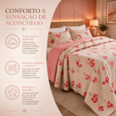 Colcha Casal Queen Cobre Leito Bouti Dupla Face Envio Imediato Oferta