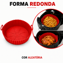1/2/3 Formas de Silicone Quadrada 16x16cm Assadeira Air Fryer e Forno Forma para Fritadeira Elétrica com Alça