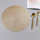Kit 4 ou 6 Jogo Americano Souplast Redondo Jantar Mesa Posta Cozinha 38cm